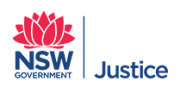 NSW Justice logo